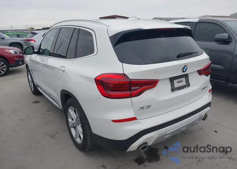 2020 BMW X3 Sdrive30I from USA, damaged, VIN 5UXTY3C01L9B05957
